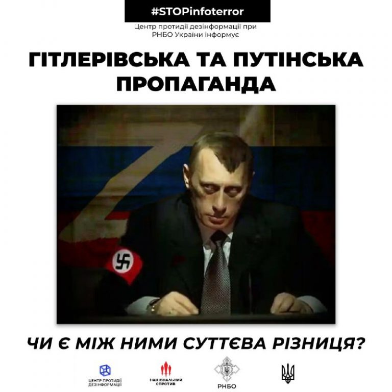 Гітлерівська та путінська пропаганда