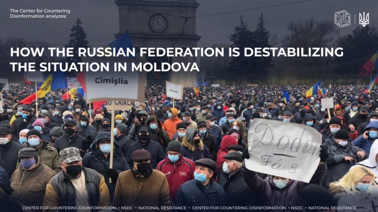 How the russian federation is destabilizing the situation in Moldova