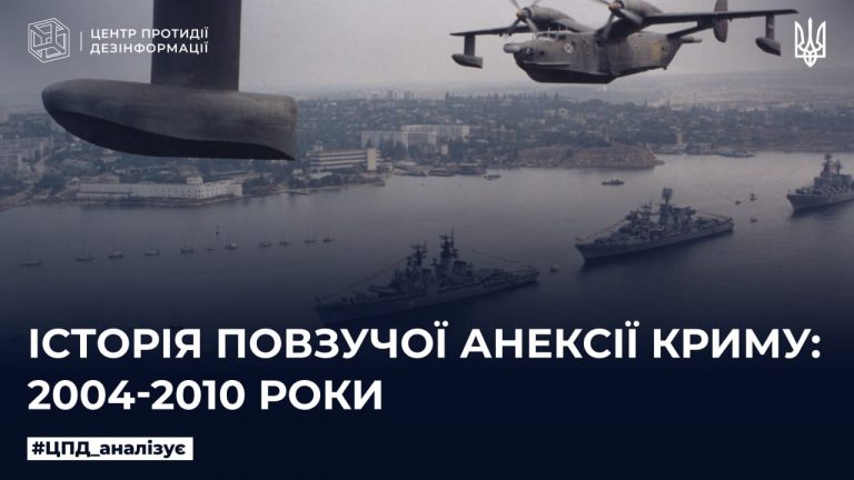 Історія повзучої анексії Криму 2004-2010 роки