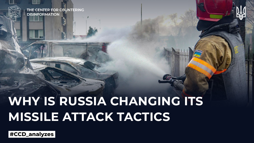 Why is russia changing its missile attack tactics?