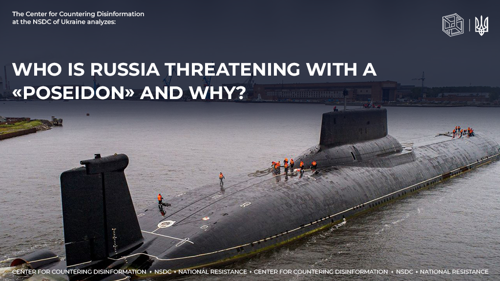 Who is russia threatening with a «Poseidon» and why?