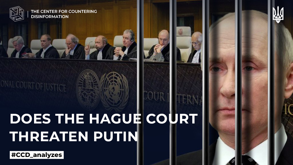 Does the Hague court threaten putin