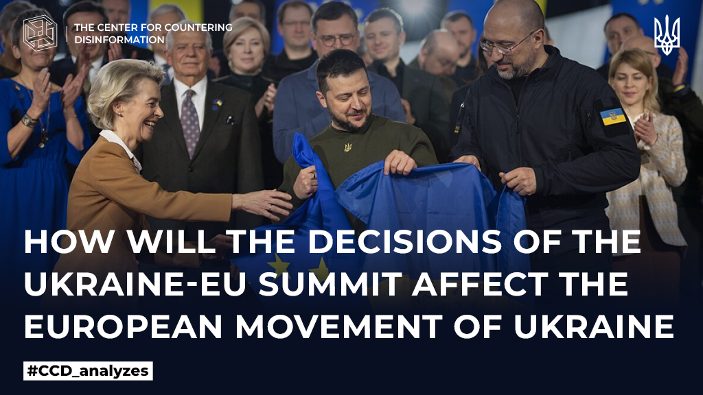 How will the decisions of the Ukraine-EU summit affect the European movement of Ukraine