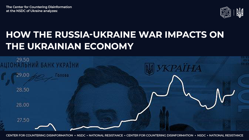 How the russia-Ukraine War impacts on the Ukrainian Economy?
