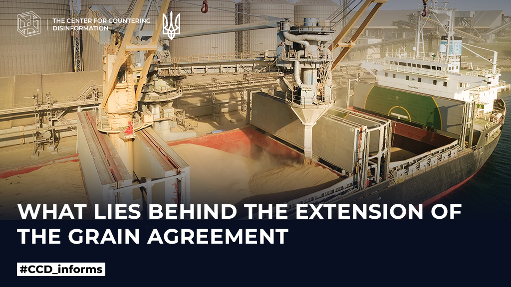 What lies behind the extension of the grain agreement