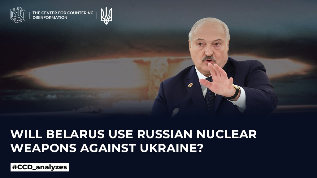 Will Belarus use russian nuclear weapons against Ukraine?