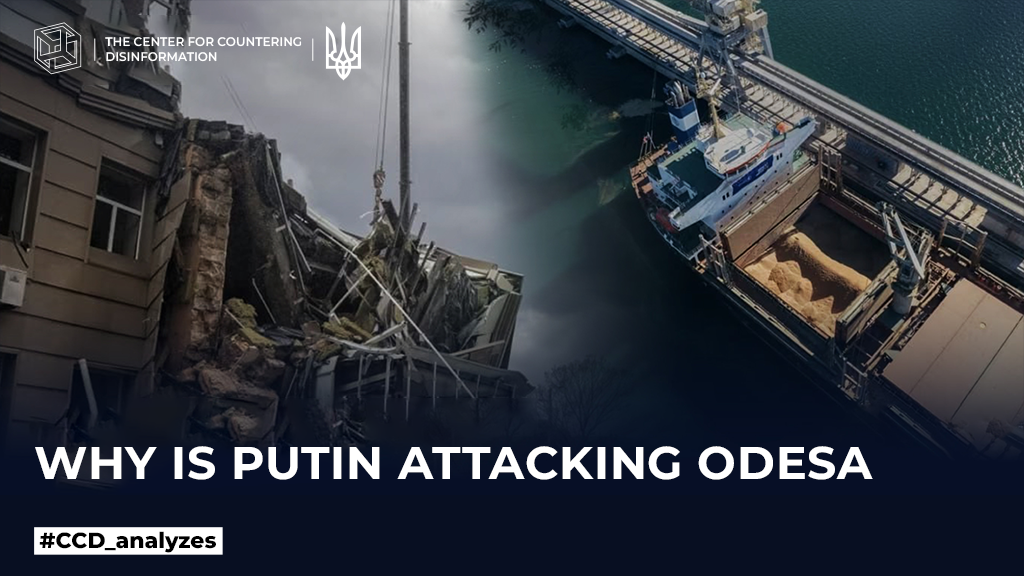 Why is putin attacking Odesa