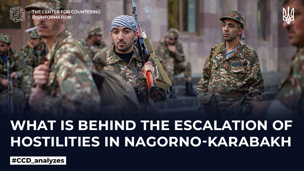 What is behind the escalation of hostilities in Nagorno-Karabakh