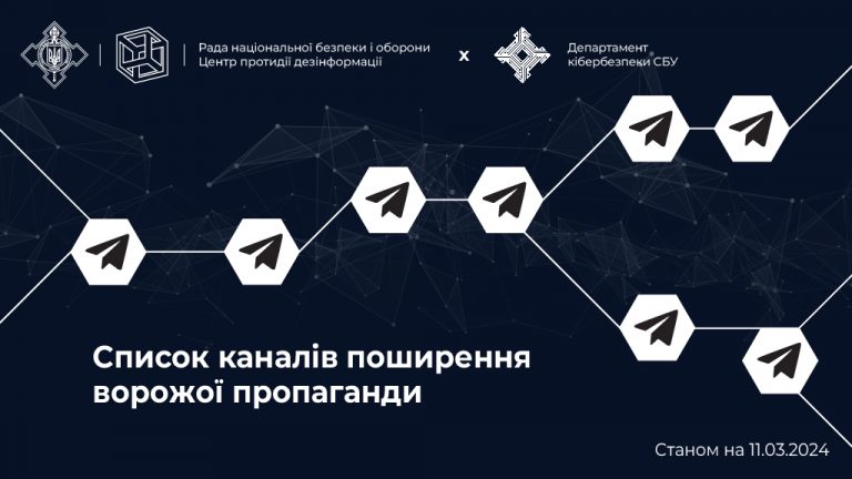 Список інструментів поширення ворожої дезінформації