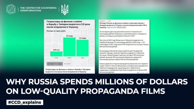 Why russia spends millions of dollars on low-quality propaganda films