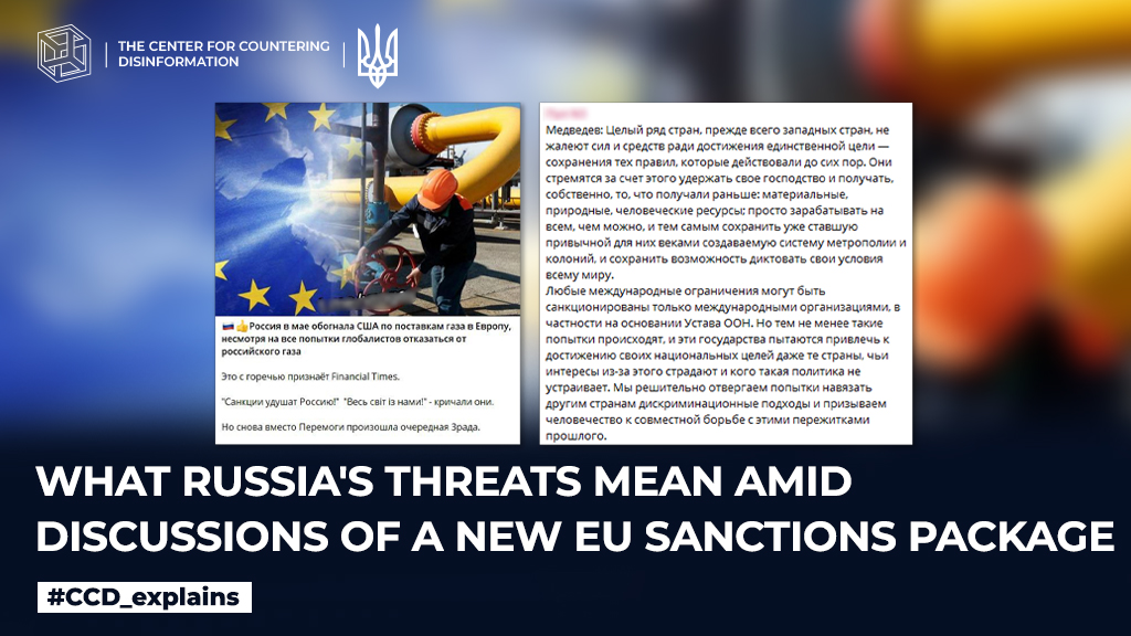 What do russia’s threats mean amid discussions of a new EU sanctions package?