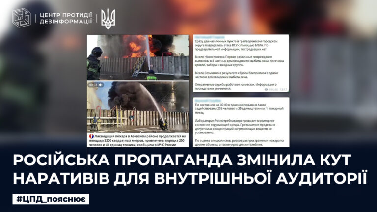 російська пропаганда змінила кут наративів для внутрішньої аудиторії 