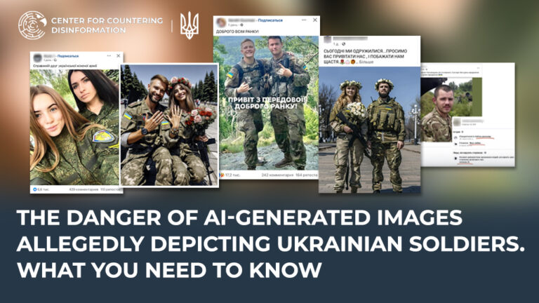 The danger of AI-generated images allegedly depicting Ukrainian soldiers. What you need to know