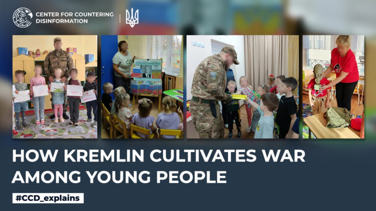 How kremlin cultivates war among young people