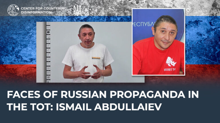 Faces of Russian propaganda in the TOT: Ismail Abdullaiev
