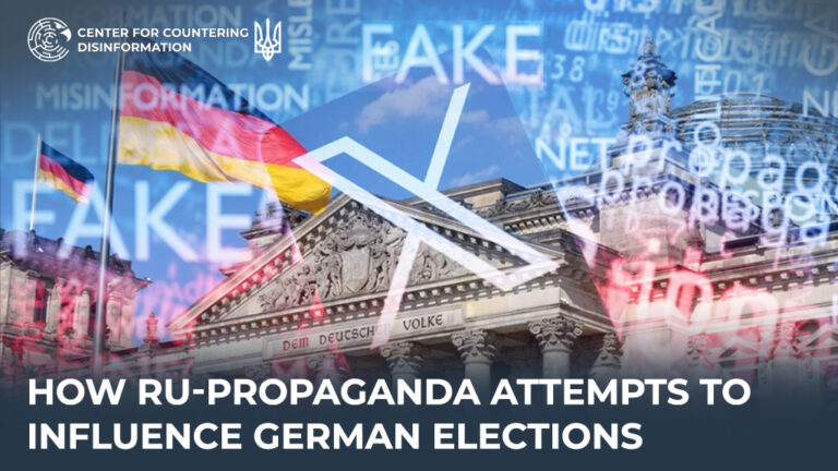 How ru-propaganda attempts to influence German elections