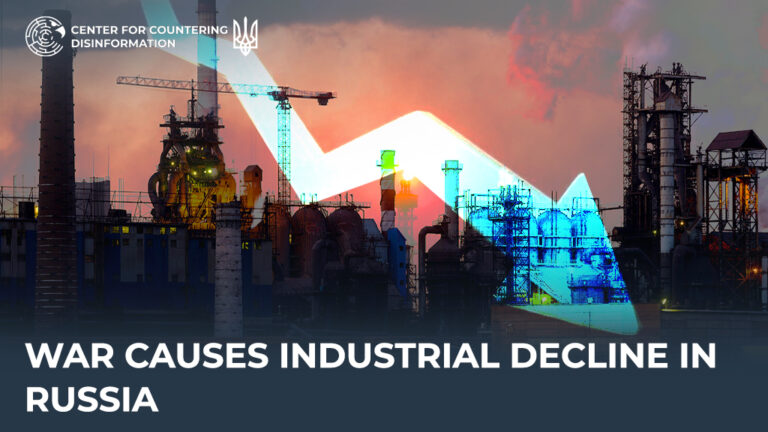 War causes industrial decline in Russia