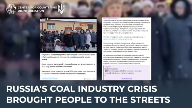Russia’s coal industry crisis brought people to the streets