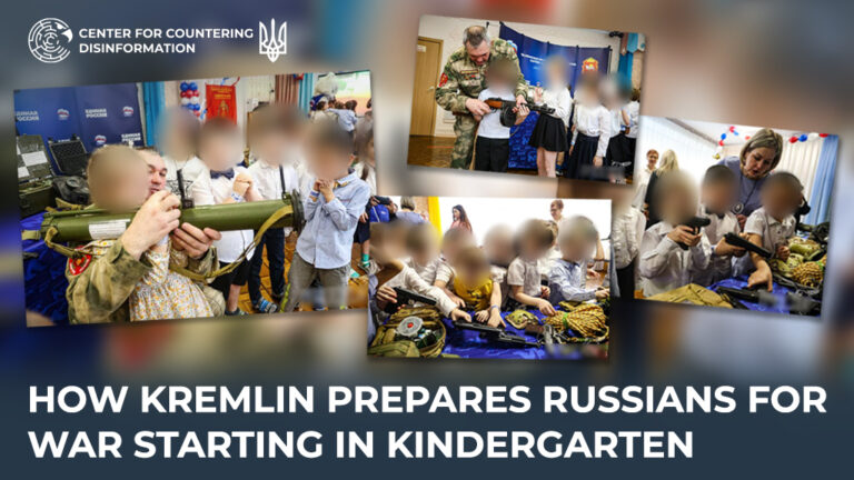 How Kremlin Prepares Russians for War Starting in Kindergarten