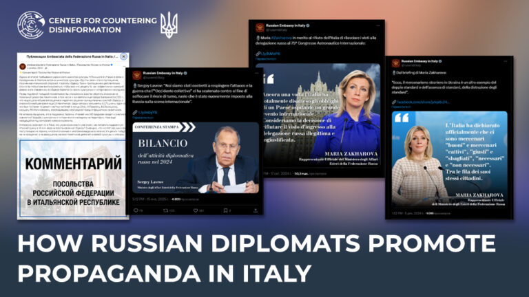 How Russian diplomats promote propaganda in Italy
