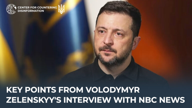 Key points from Volodymyr Zelenskyy’s interview with NBC News