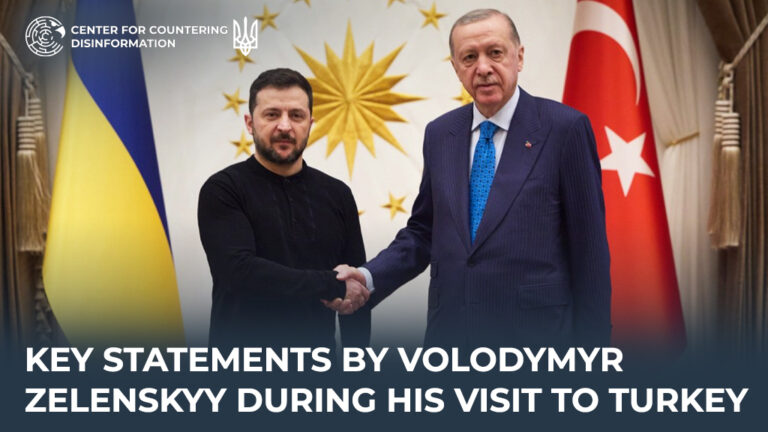 Key statements by Volodymyr Zelenskyy during his visit to Turkey