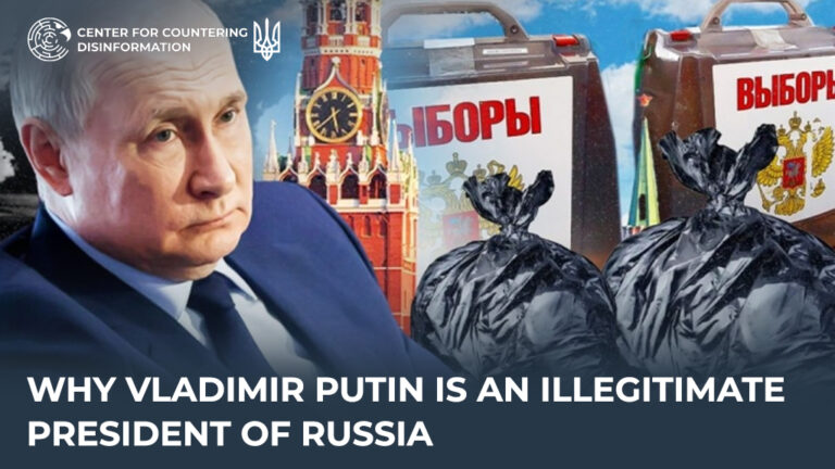 Why Vladimir Putin is an illegitimate president of Russia