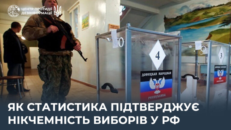 Як статистика підтверджує нікчемність виборів у рф