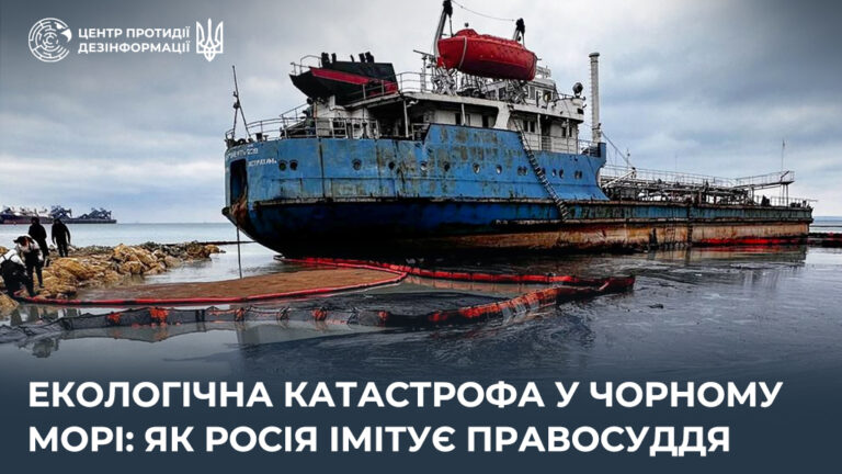 Екологічна катастрофа у Чорному морі: як росія імітує правосуддя