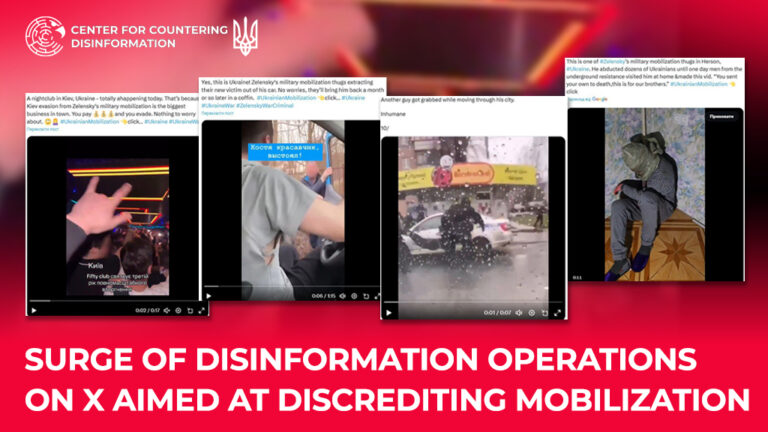 Surge of Disinformation Operations on X Aimed at Discrediting Mobilization