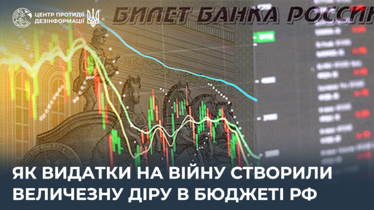 Як видатки на війну створили величезну діру в бюджеті рф