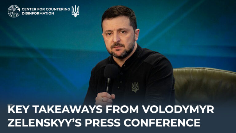 Key takeaways from Volodymyr Zelenskyyʼs press conference