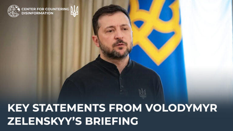 Key statements from Volodymyr Zelenskyy’s briefing