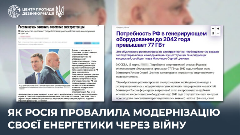 Як росія провалила модернізацію своєї енергетики через війну
