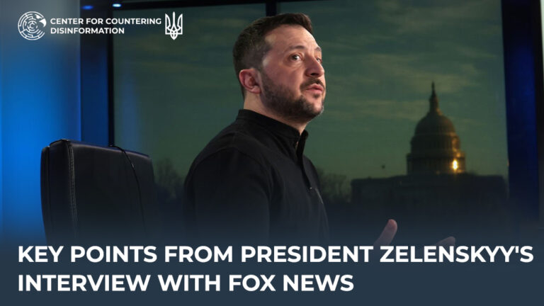 Key points from President Zelenskyy’s interview with Fox News