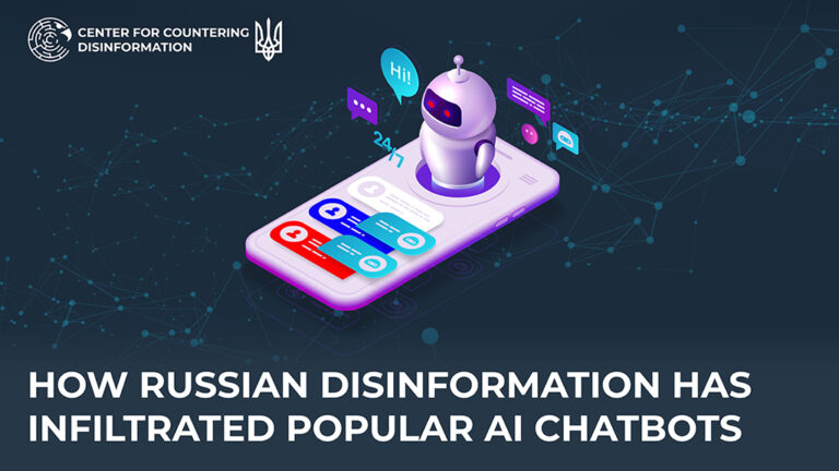 How russian Disinformation Has Infiltrated Popular AI Chatbots