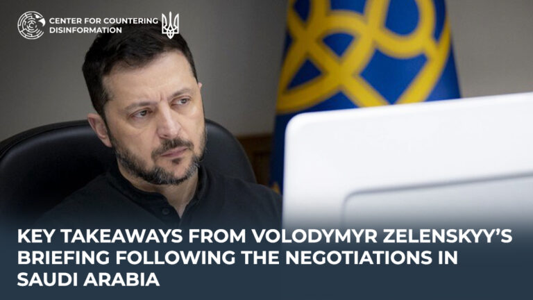 Key takeaways from Volodymyr Zelenskyy’s briefing following the negotiations in Saudi Arabia