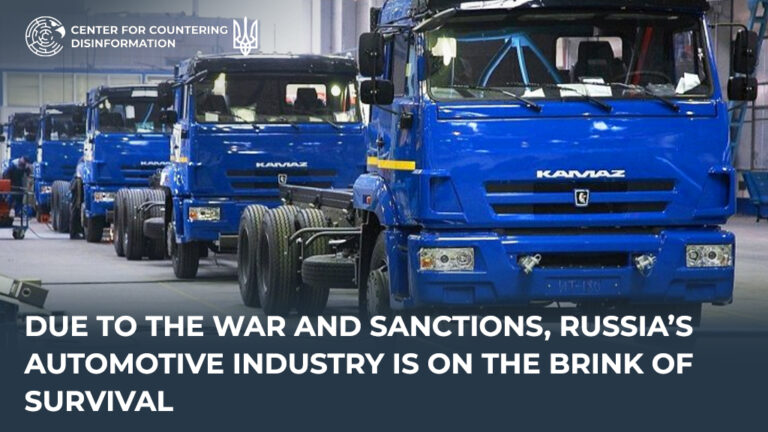 Due to the War and Sanctions, Russia’s Automotive Industry Is on the Brink of Survival