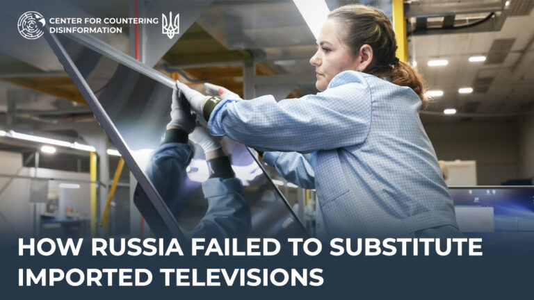 How russia failed to substitute imported televisions
