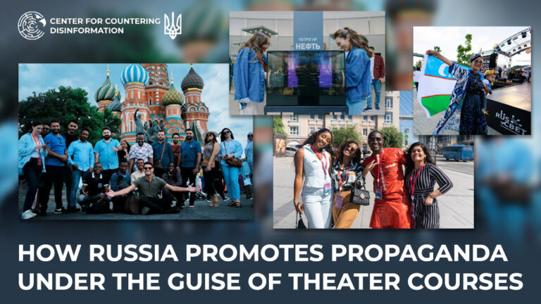How russia promotes propaganda under the guise of theater courses