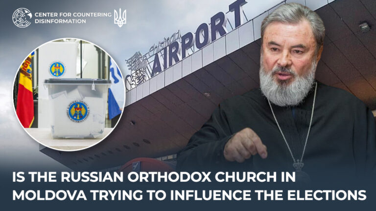 Is the russian orthodox church in Moldova trying to influence the elections
