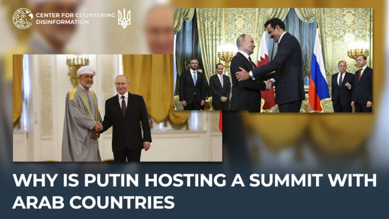Why is putin hosting a summit with Arab countries