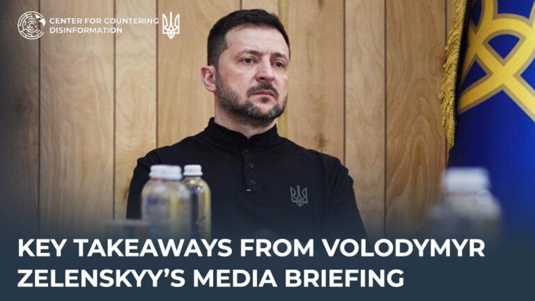 Key takeaways from Volodymyr Zelenskyy’s media briefing