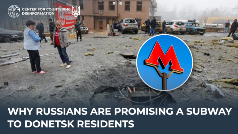 Why russians Are Promising a subway to Donetsk Residents