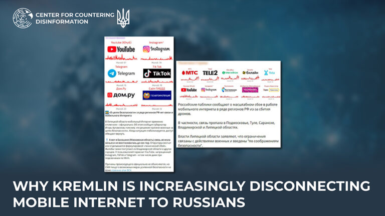 Why kremlin is increasingly disconnecting mobile internet to Russians
