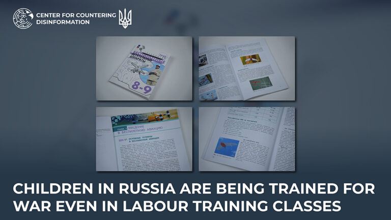 Children in Russia are being trained for war even in labour training classes