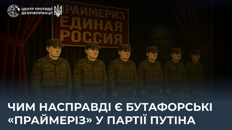Чим насправді є бутафорські «праймеріз» у партії путіна