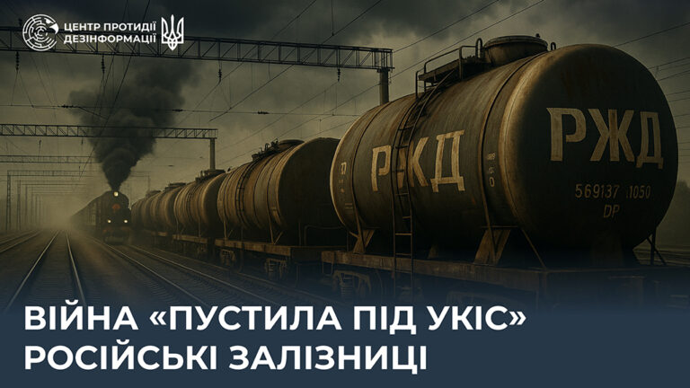 Війна «пустила під укіс» російські залізниці