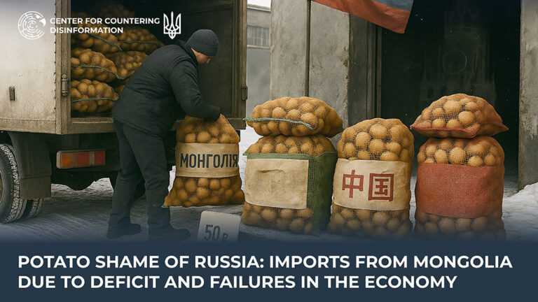 Potato shame of russia: imports from Mongolia due to deficit and failures in the economy