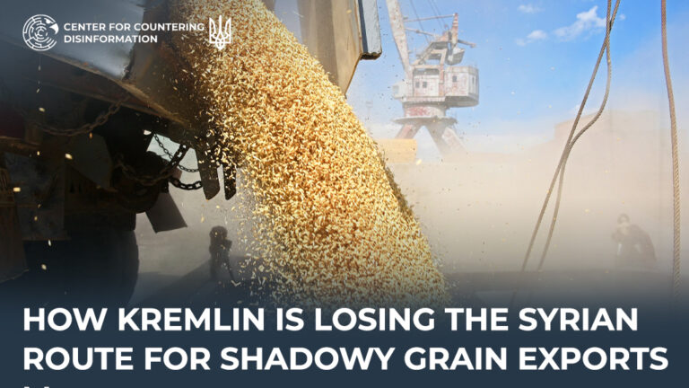 How kremlin is losing the Syrian route for shadowy grain exports